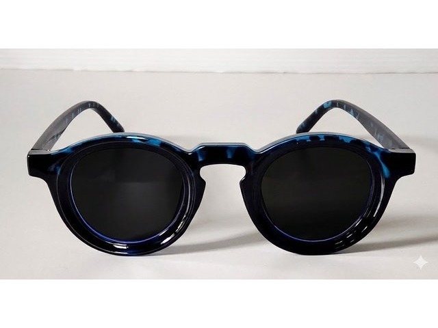 Boston Spur ボストンスパー サングラス ブルーブラックアニマル×ブラックレンズ 02