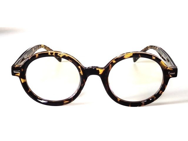 Round Nova ラウンドノヴァ ブラウンデミ 丸メガネ 01