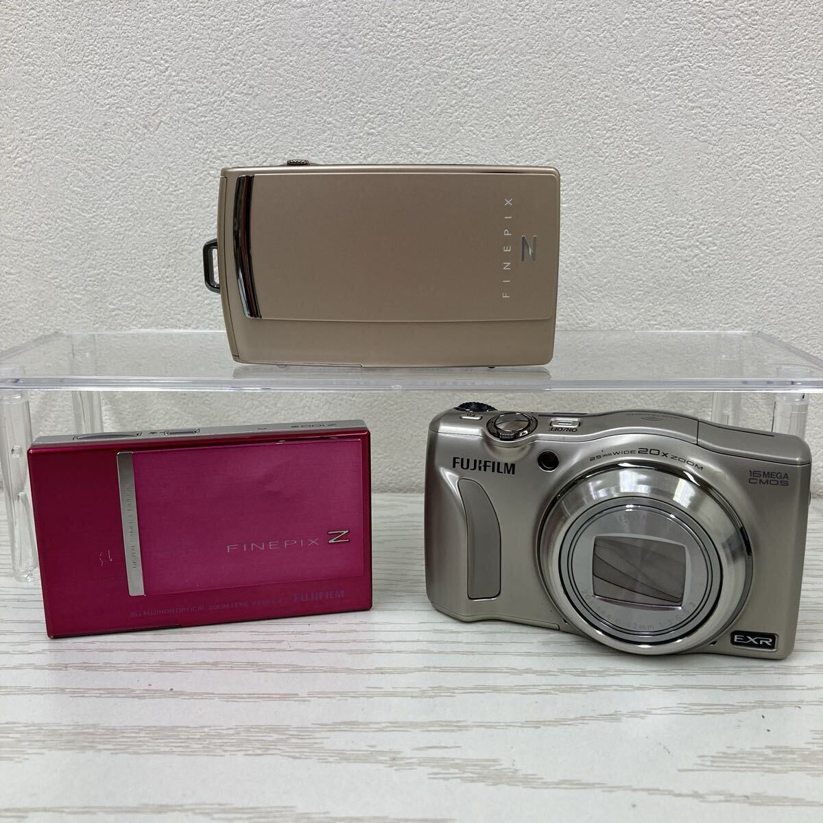 【AF2224-j】カメラ デジタル FUJIFILM FINEPIX z1000exr z100fd f800exr ゴールド ピンク シルバー