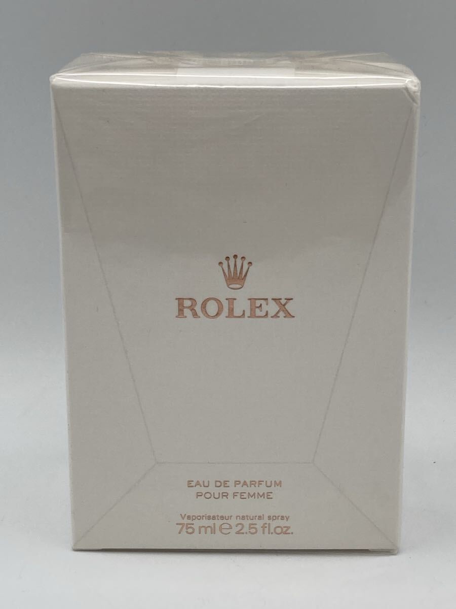 【A2240-s】 ROLEX EAU DE PARFUM POUR FEMME 香水　75ml e 2.5 fl.oz 未開封　シュリンク付き