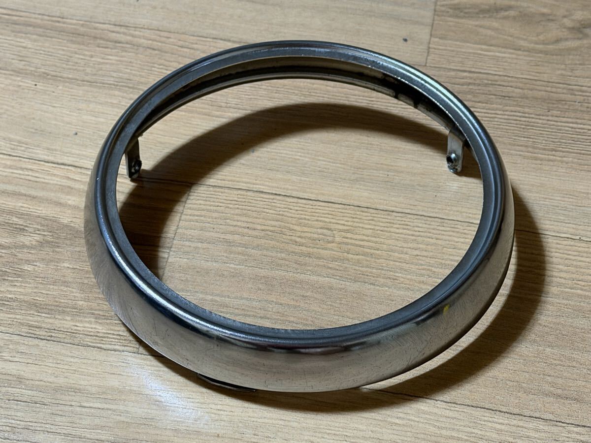 CB400F ヘッドライト リム 純正 ヨンフォア CB400T CB250T ドリーム PIAA BEET シビエ キジマ モリワキ ヨシムラ カスタム 社外 当時物