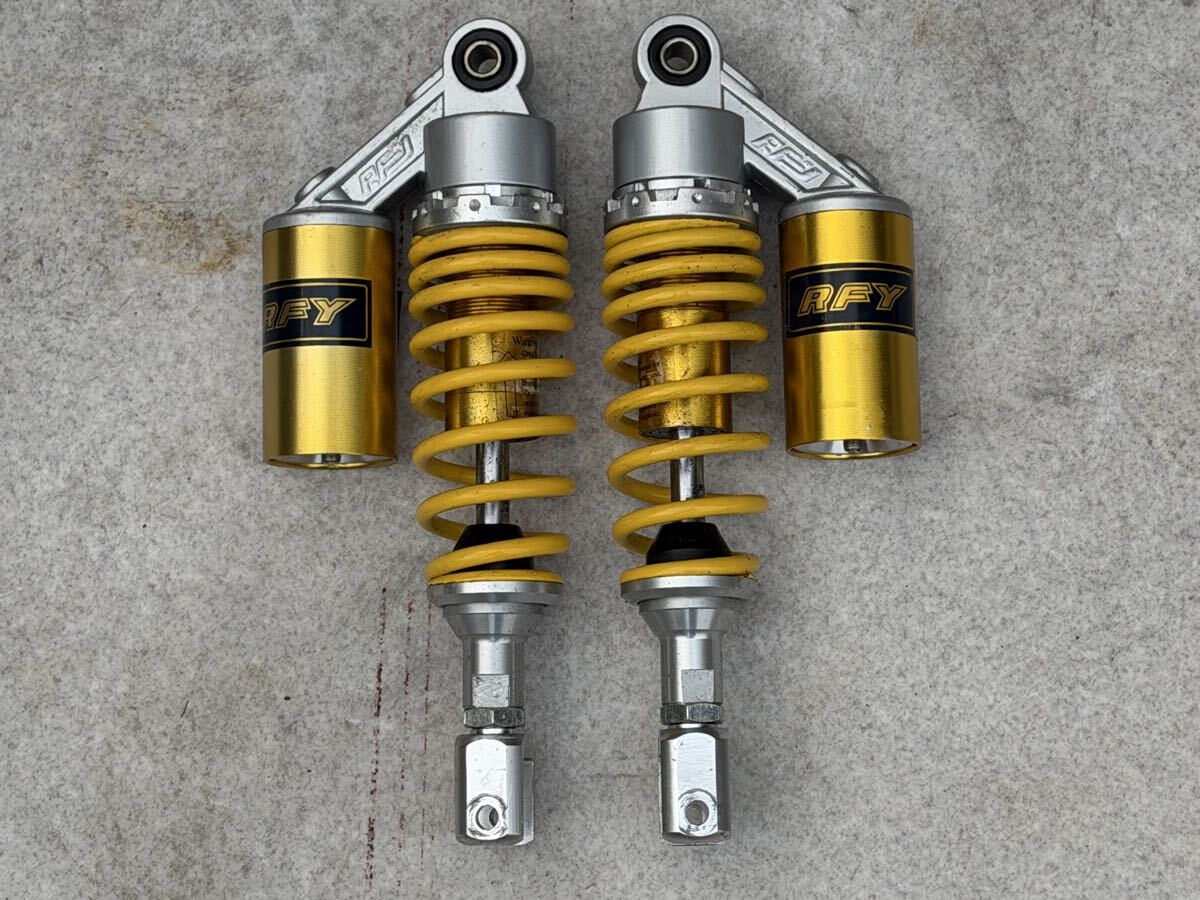 RFY 280mm リアサスペンション ローダウン マジェスティ125 250 シグナスX アドレス PCX LEAD NMAX フォルツァ KOSO POSH KN企画 社外 純正