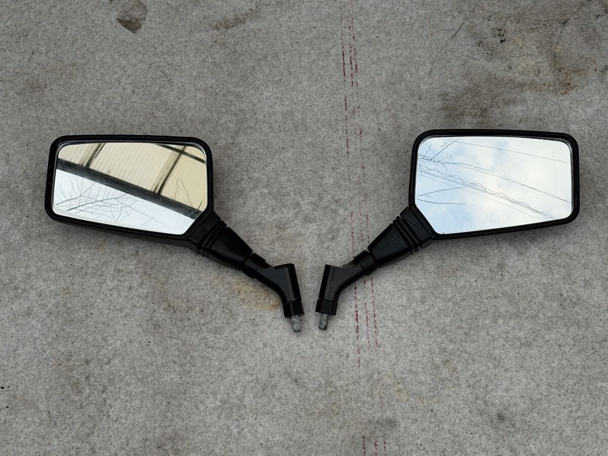 ナポレオン ミラー 左右 CB750FB CBX400F CBR400F CB400SF GSX400F XJR400R RZ350RR Z400GP FX ZRX400 ゼファーχ BEET キジマ ヨシムラ