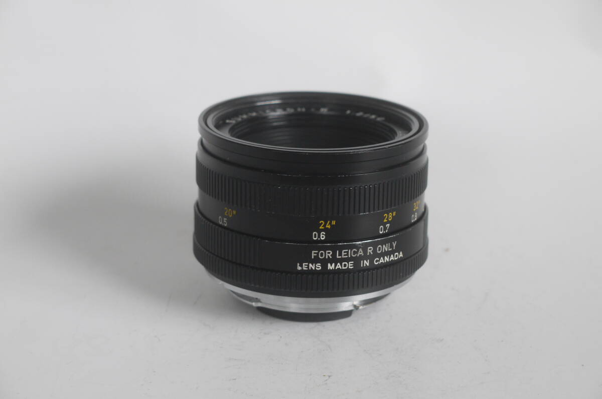 ライカR用ズミクロン50ミリｆ２