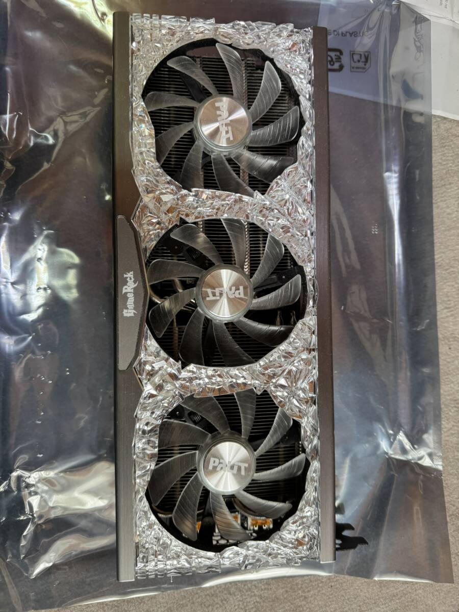 中古 PALIT NED3080H19ID-1020G-V2 GFORCE RTX 3080 GDDR5X 100GB GameRock OC