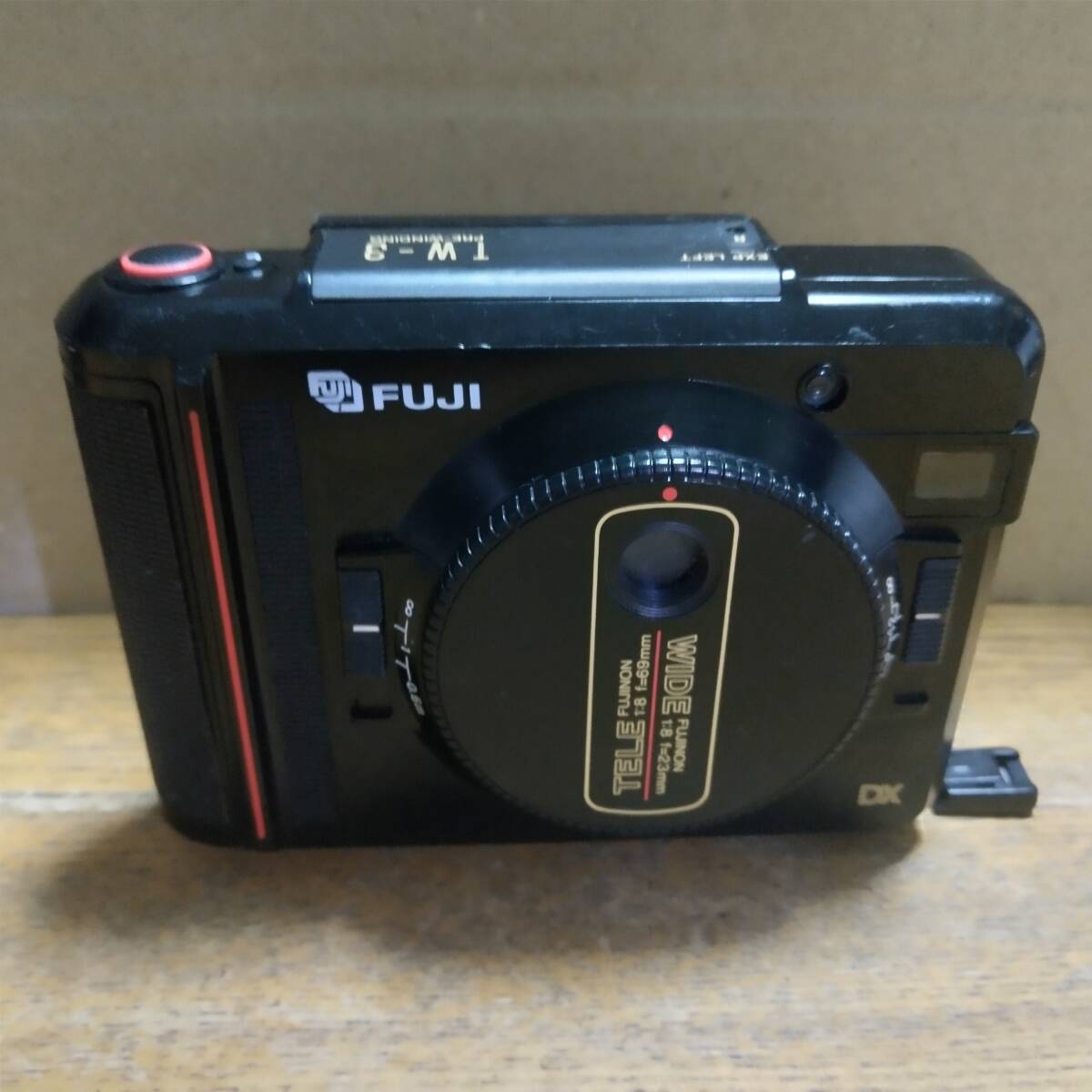 【良品中古】★FUJI TW-3 DX TELE/WIDE 切替式 コンパクトフィルムカメラ ★完動品★