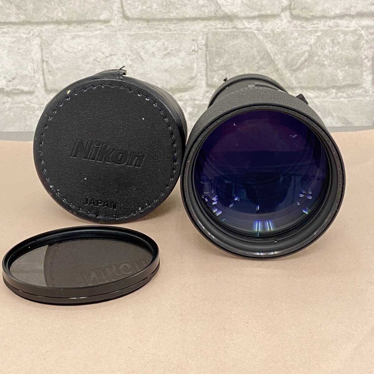 『ON6』動作未確認　NIKON ニコン固定焦点望遠レンズ Nikon ED AF NIKKOR 300mm 1:4 ブラック 一眼レフカメラレンズ 他付属品 現状品