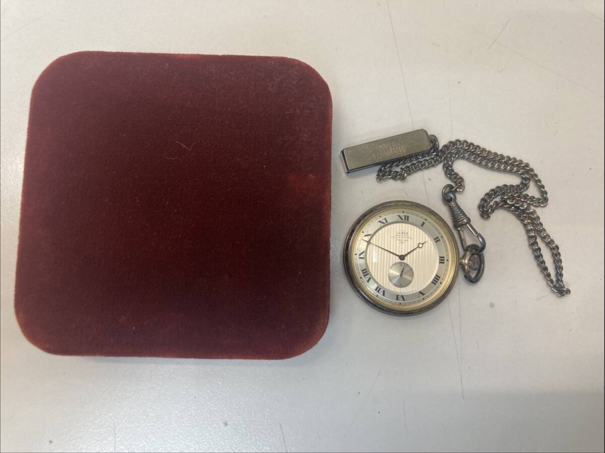 CITIZEN シチズン 懐中時計 稼働品 CLUB LAMER クラブラメール　難あり　925　総重量約69ｇ