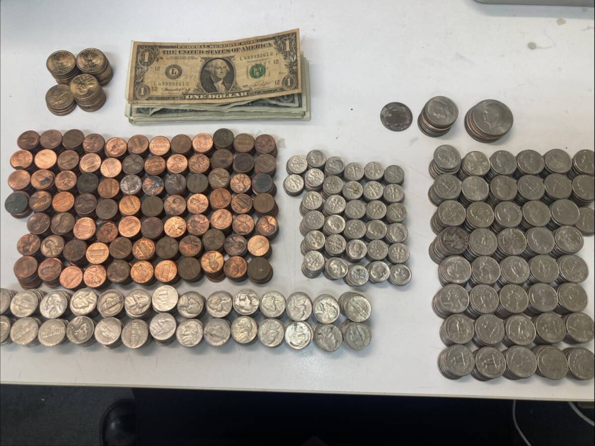 アメリカ　ドル　紙幣　硬貨　おまとめ　286ドル80セント