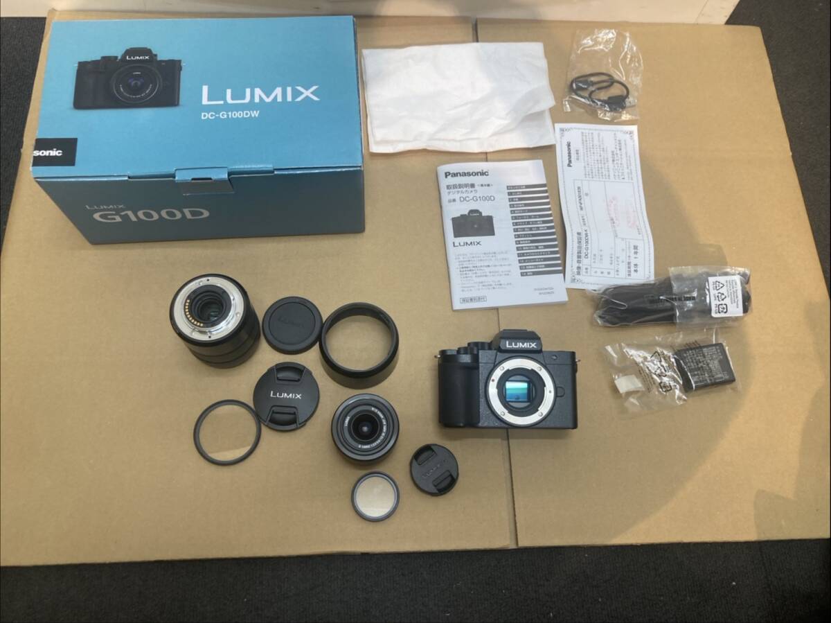 Panasonic パナソニック LUMIX DC-G100DW ダブルズームレンズキット 