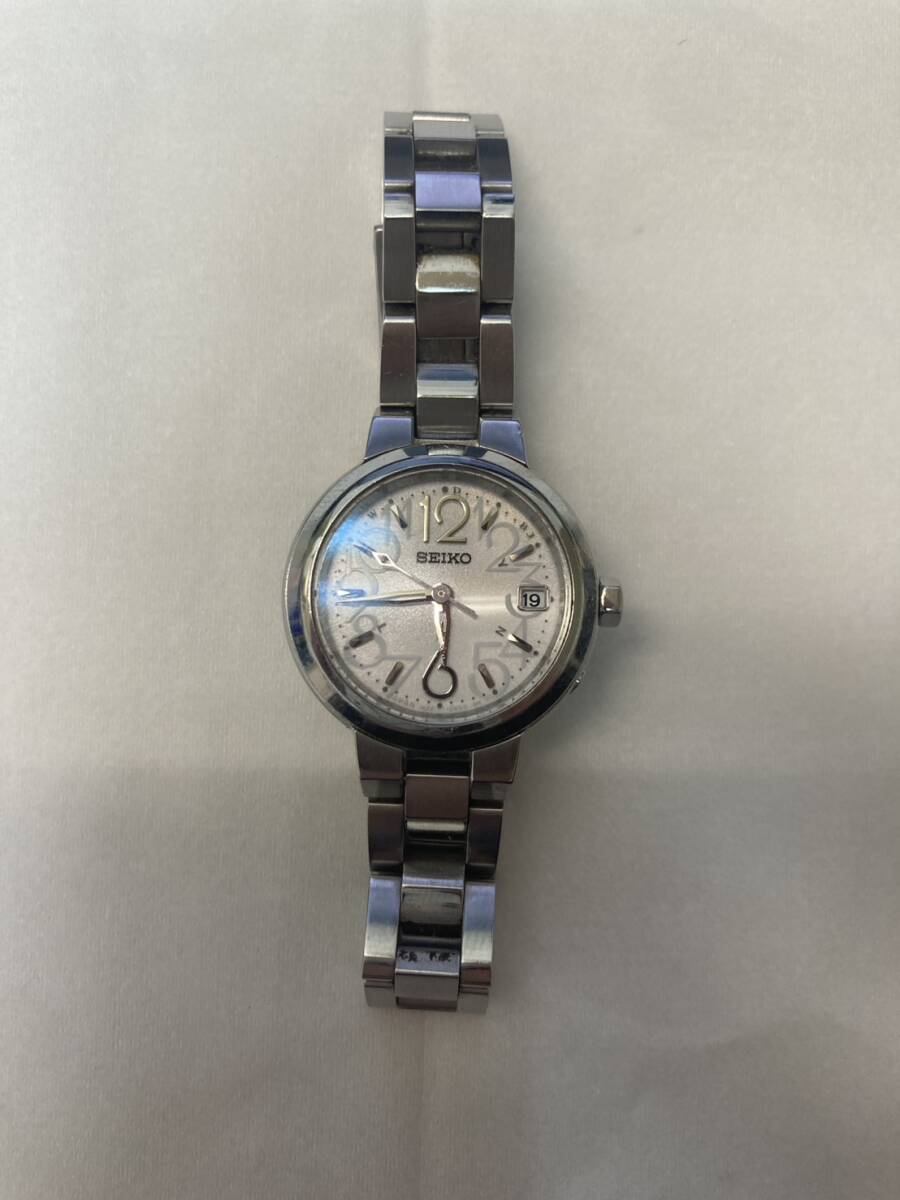 SEIKO セイコー LUKIA ルキア 1B22-0AK0 レディース ソーラー デイト