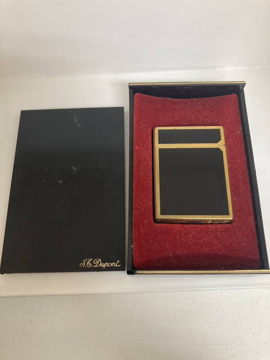 デュポン　S.T.Dupont　ライン ガスライター ライター 着火×火花×