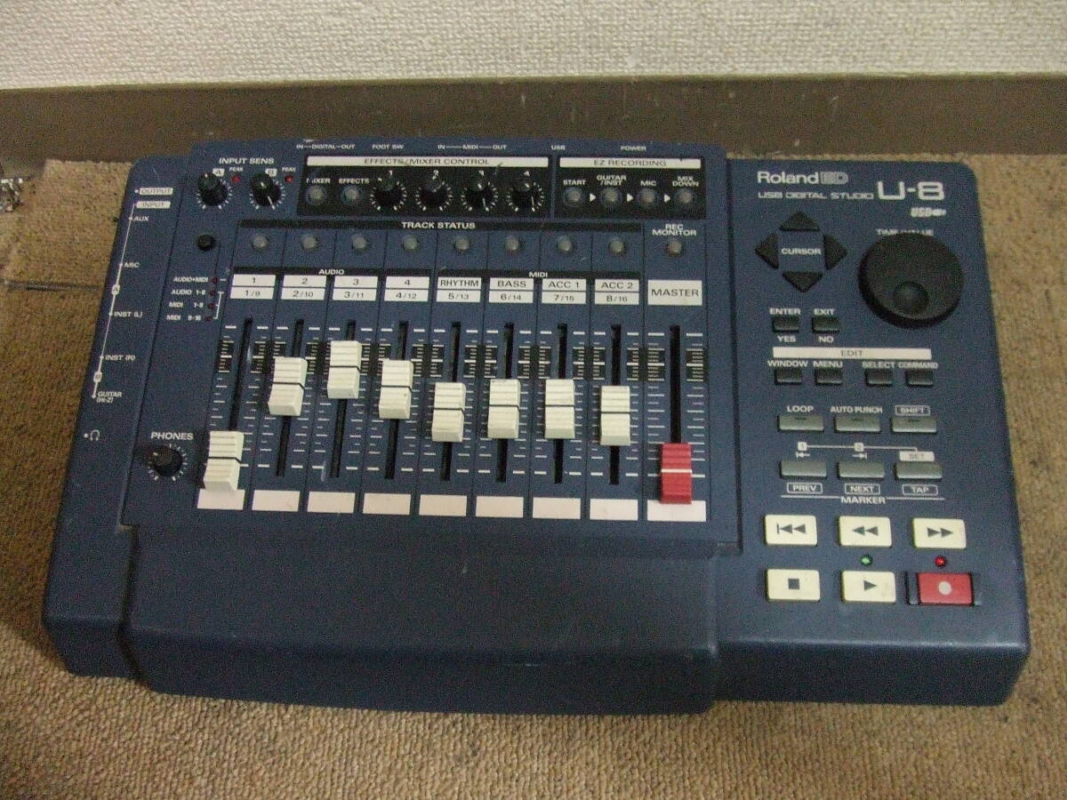 U357 Roland ED ローランド　USB DIGITAL STUDIO U-8 本体　中古　未確認　現状　ジャンク