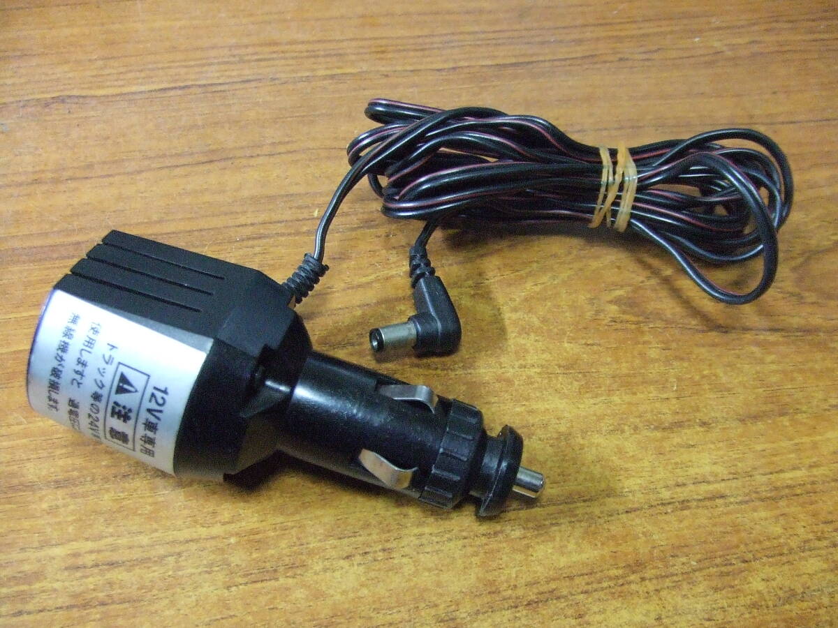 U411 KENWOOD ケンウッド シガーソケット電源アダプター PG-3E 中古
