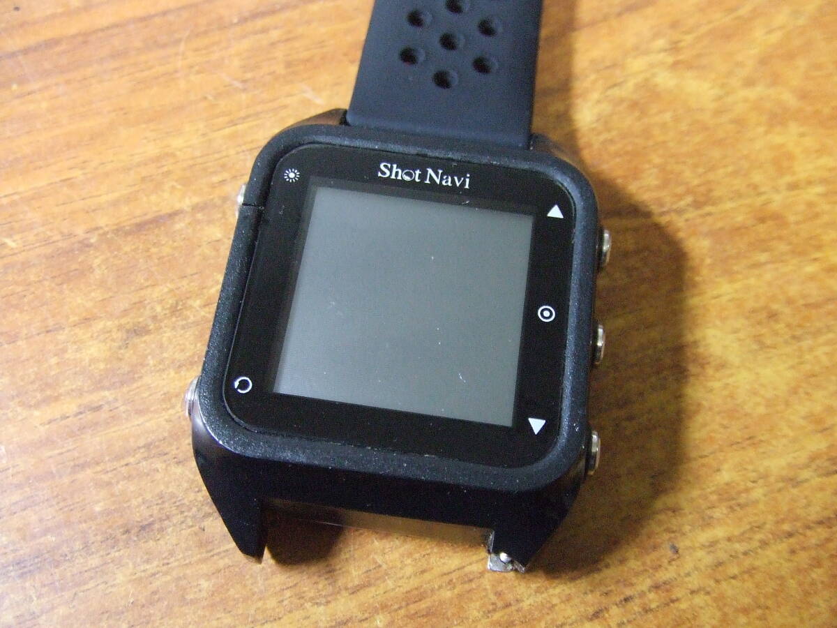 U484　Shot Navi ショットナビ HaG ゴルフGPSウォッチ 中古　本体　未確認　現状　ジャンク