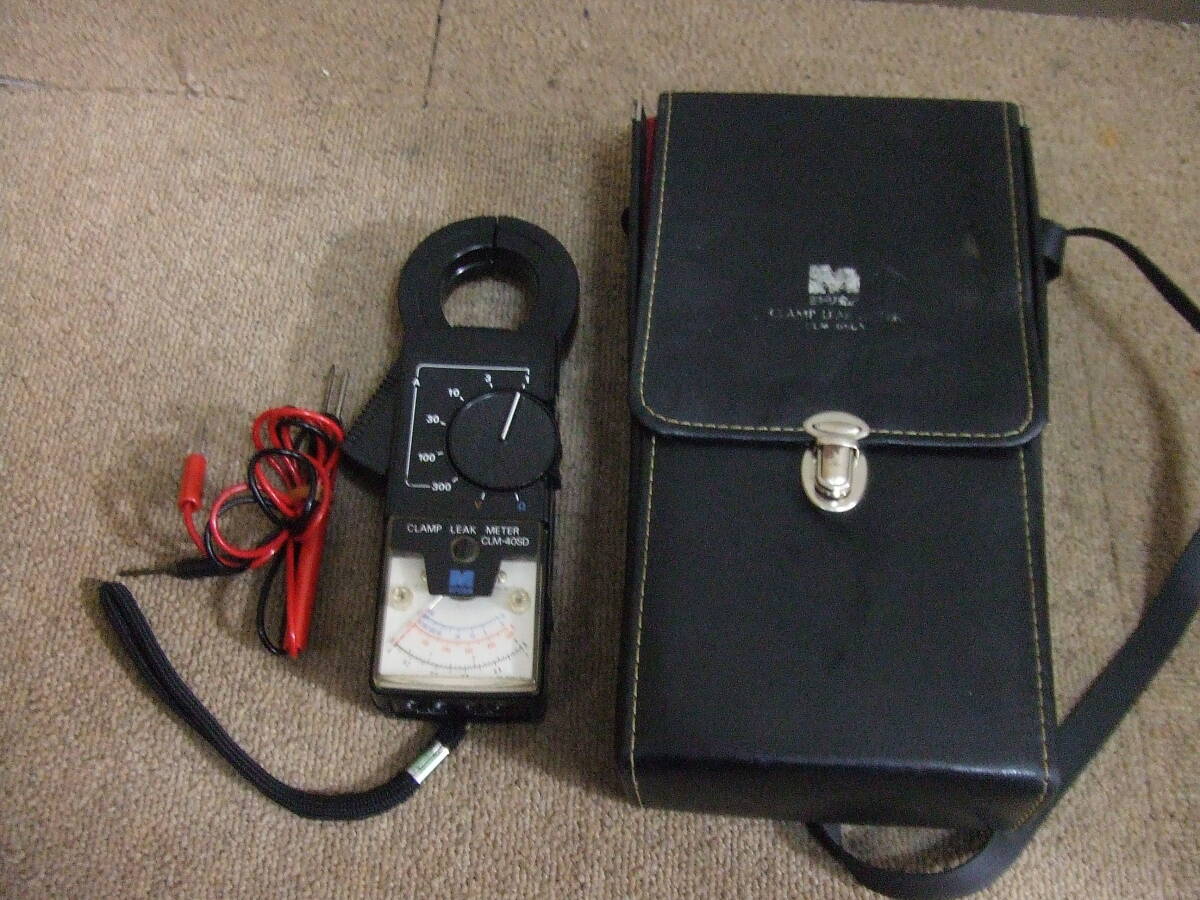 U502 ミドリ安全 クランプリークメーター CLM-40SD 中古 本体　ジャンク