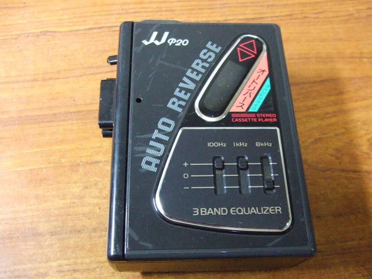 U605 SANYO ポータブルカセットプレーヤー ジャンク JJ-P20 中古　本体　未確認　ジャンク