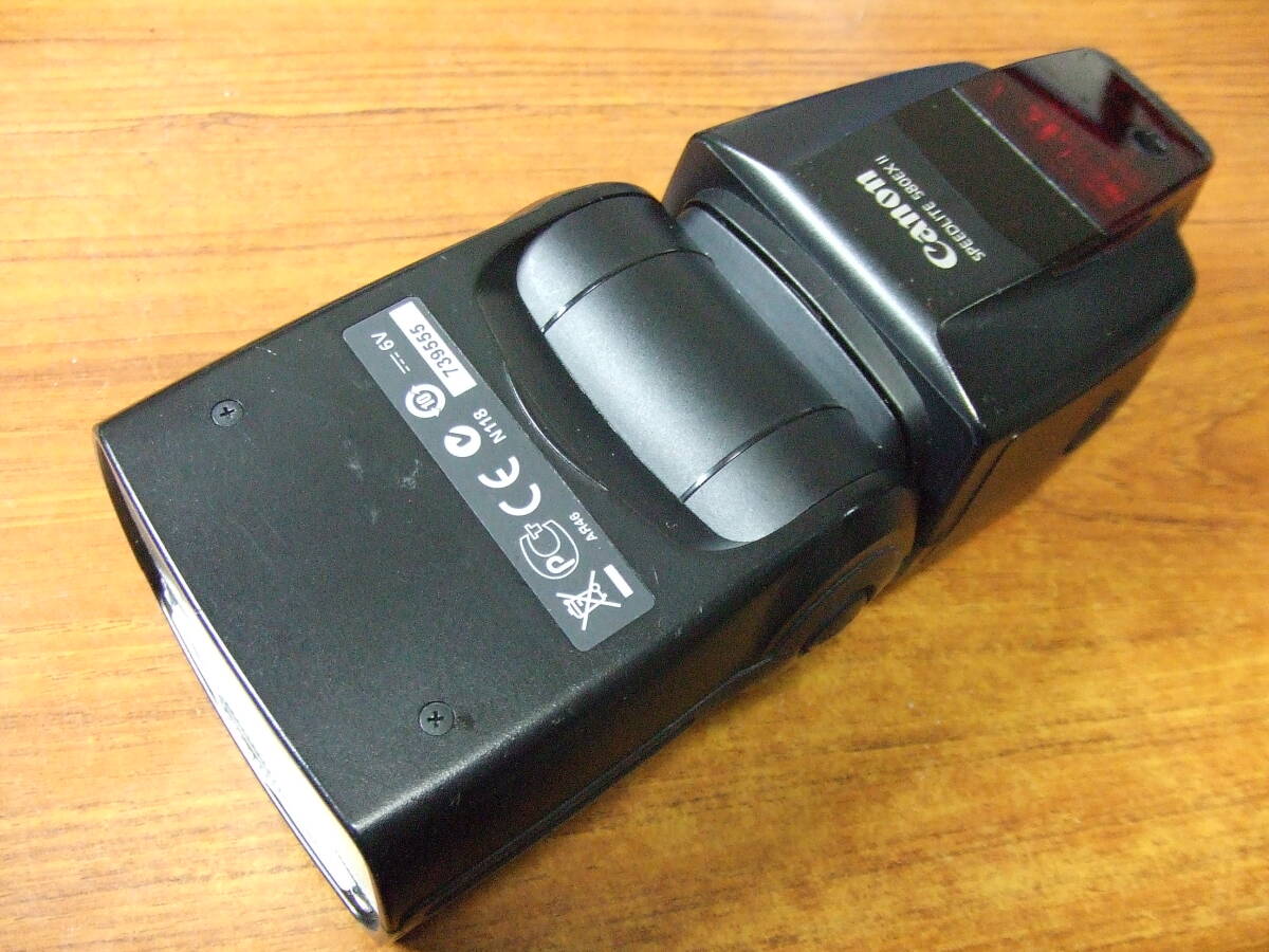 U644　Canon SPEEDLITE スピードライト 580EXⅡ　580EX2 ストロボ 中古　現状品