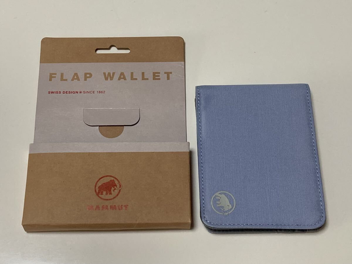 Mammut Flap Wallet Melange　マムート フラップ ウォレット メランジ　ライトグレー