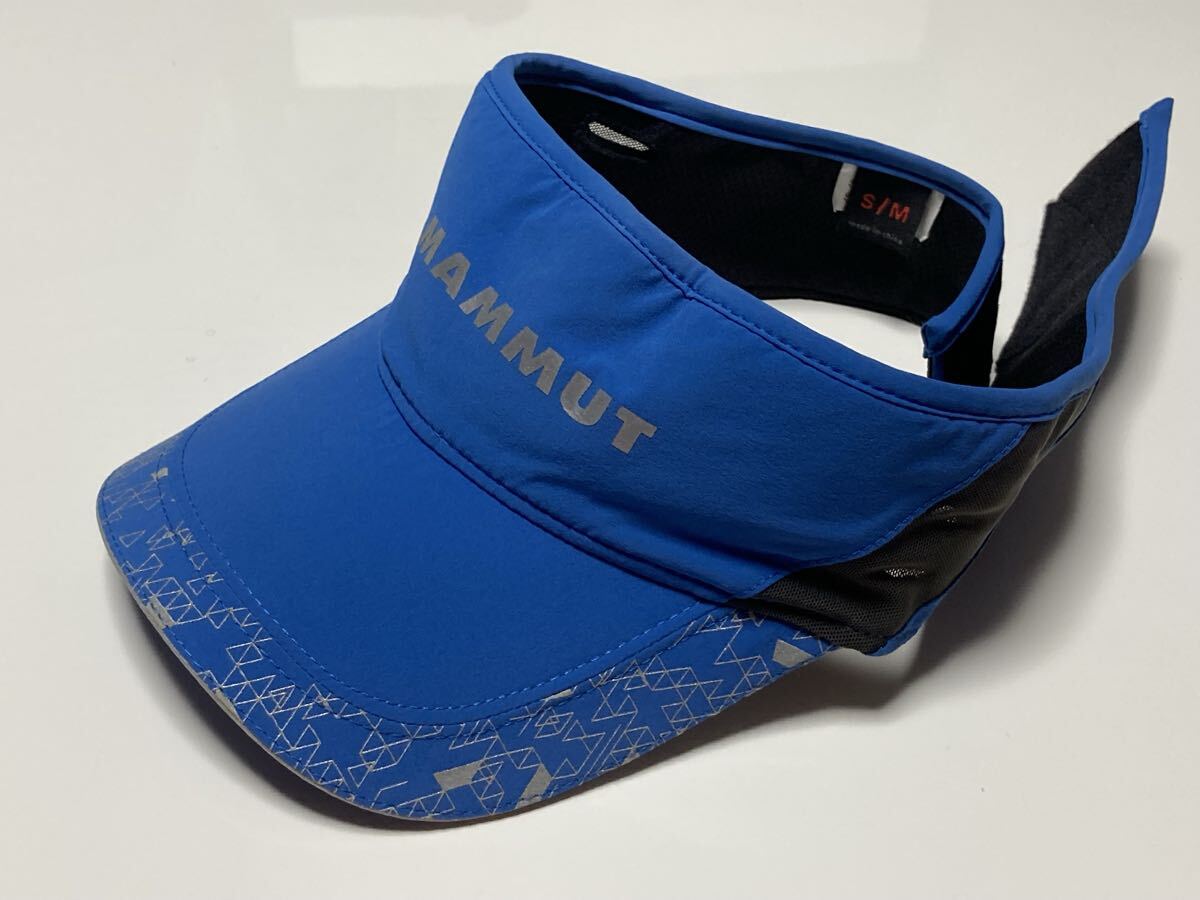 MAMMUT　マムート　サンバイザー　型番：1090-04260　サイズ：S/M　色：ブルー系