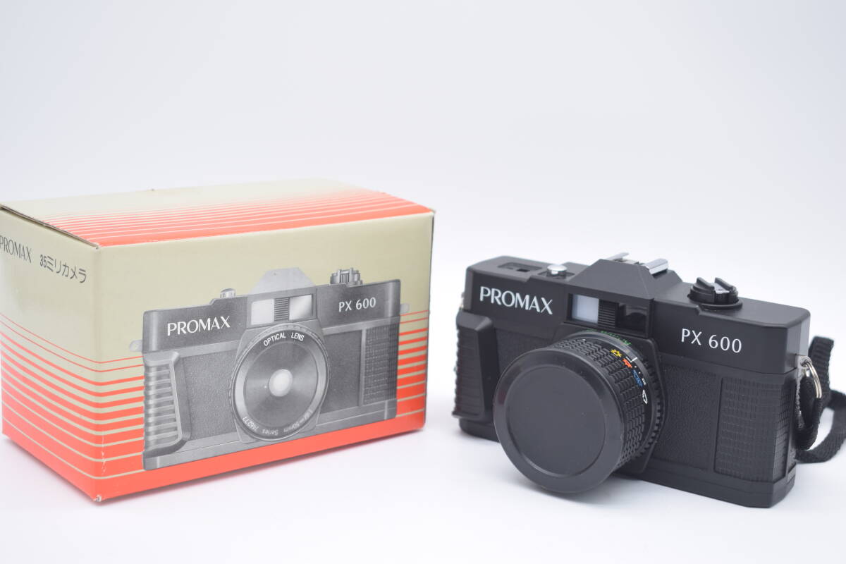 【極美品】PROMAX/プロマックス PX600 35ミリカメラ フィルムカメラ 1：6f=50mm OPTICAL LENS/オプティカルレンズ 光学レンズ コンパクト