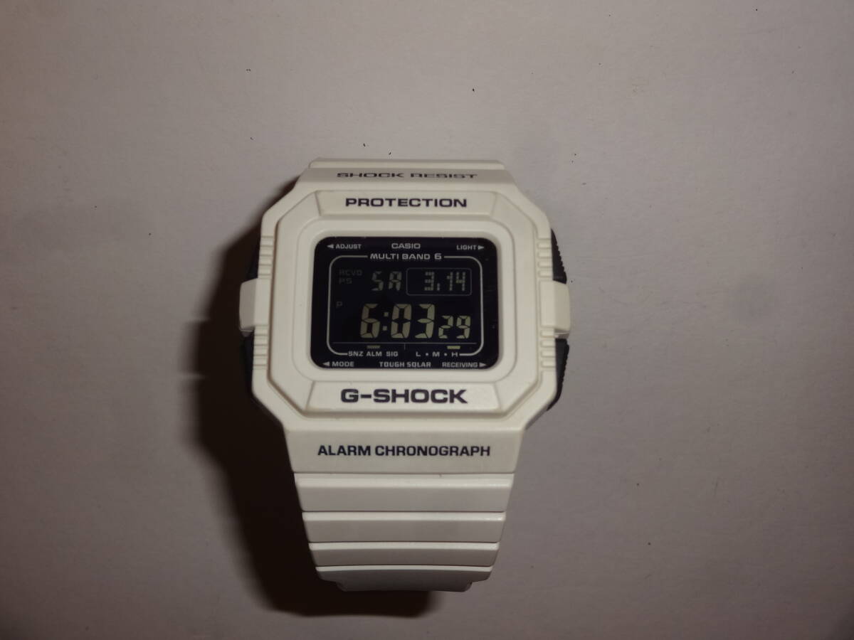 CASIO G-SHOCK GW-5510BW-7JF White and Black Series(ホワイト＆ブラックシリーズ) 電波ソーラー ブラック＆ホワイト【送料無料】