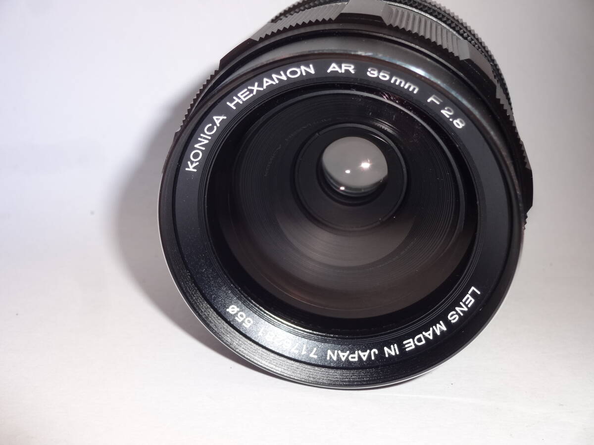Konica Hexanon AR 35mm f2.8 単焦点広角レンズ 7176281【送料無料】