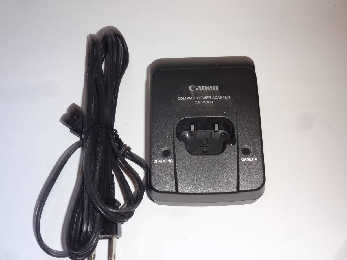 【ジャンク品】CANON CA-PS100 コンパクト 充電器 パワーアダプター ML069713【送料無料】
