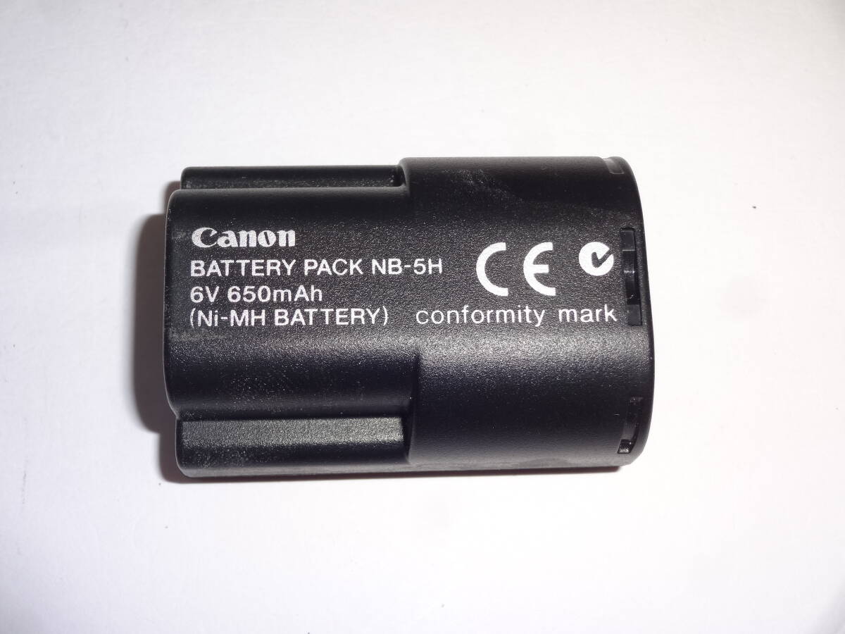 【ジャンク品】キヤノン Canon NB-5H 充電式バッテリー PowerShot S20/S10 純正バッテリー NCO【送料無料】