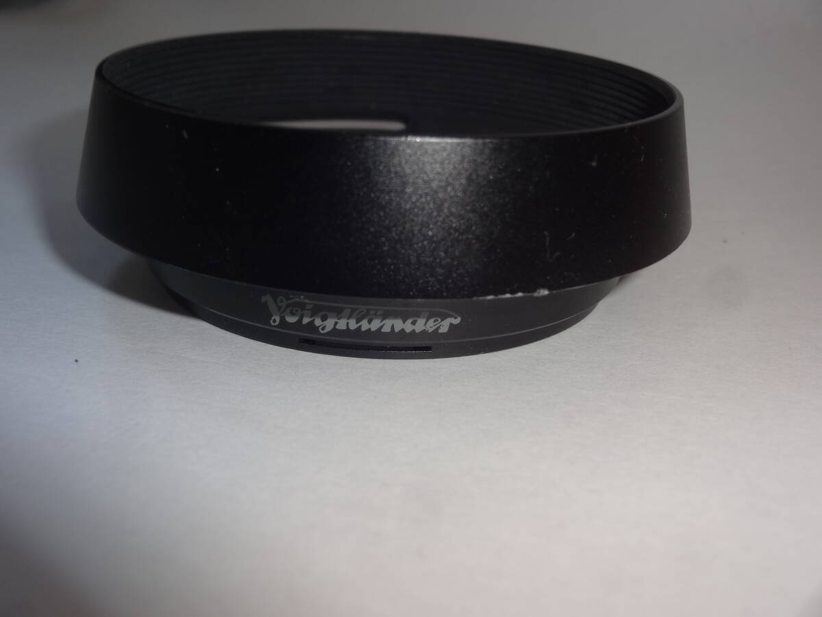フォクトレンダー Voigtlander [金属製 レンズフード メタルフード]6582【送料無料】