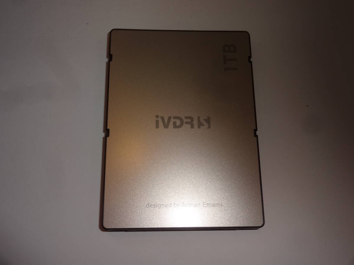 Verbatim カートリッジ式カセットハードディスク iVDR-S 1TB 36786 シルバー 4172【送料無料】