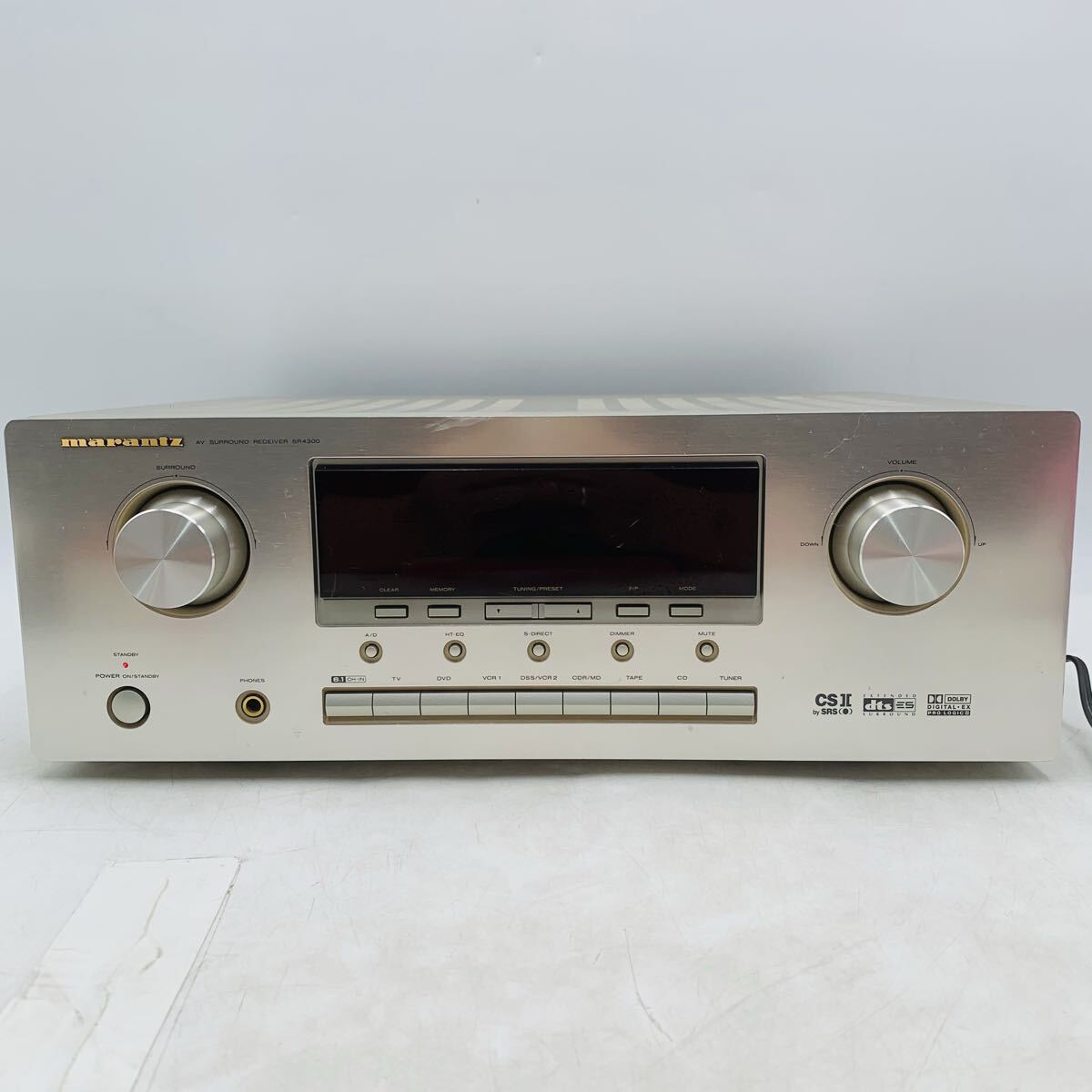 Marantz マランツ AVサラウンドレシーバ SR4300 ドルビーデジタルEX プロロジックII DTS-ES DTS-Neo:6 オーディオ AVアンプ 【通電確認済】