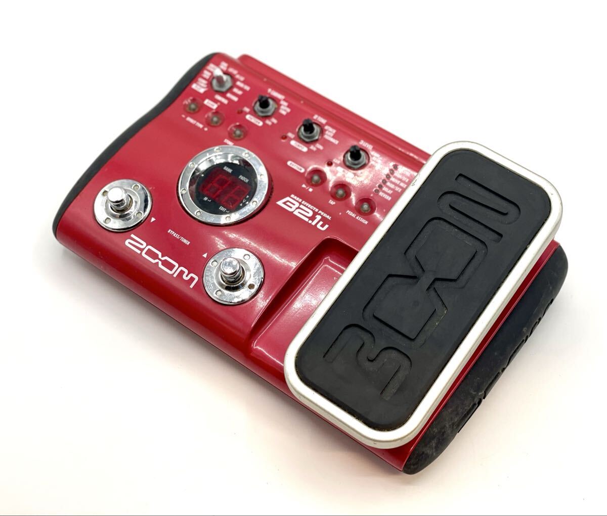 通電OK■ZOOM B2.1u ズーム マルチエフェクター ベース用 エフェクターペダル 楽器 器材■兵庫県姫路市から k2 26-671
