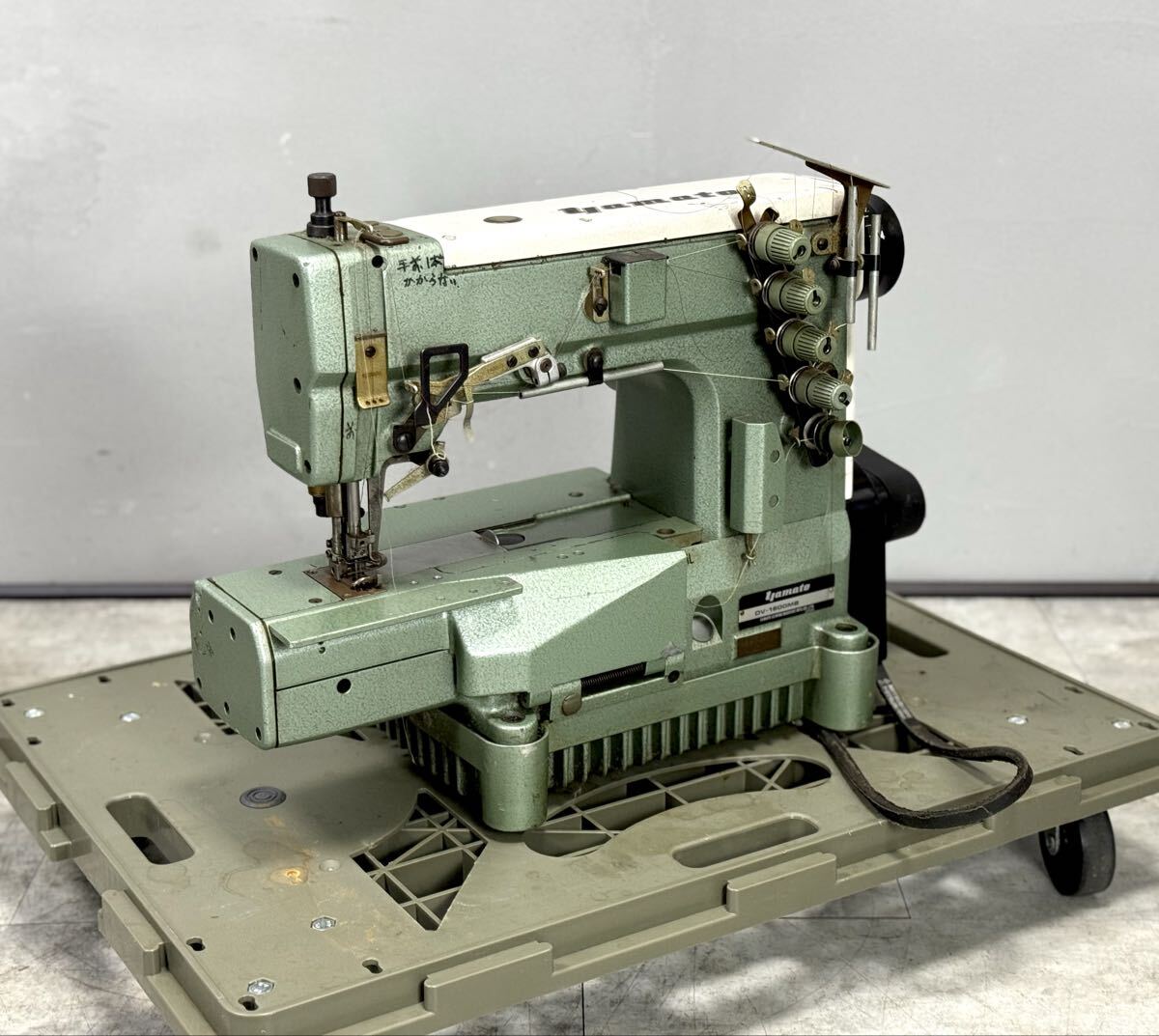 動作未確認■YAMATO ヤマトミシン DV-1600MB LA-K-12 工業用ミシン 本体のみ ヤマト ミシン■兵庫県姫路市から A26-111