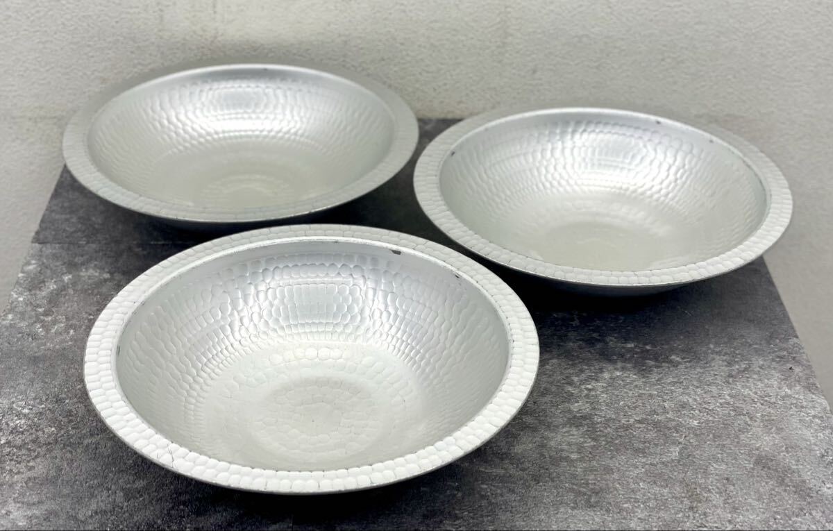 谷口金属 卓上鍋 36cm うどんすき鍋 3点 まとめ アルミ鍋 日本製 しゃぶしゃぶ 寄せ鍋 業務用 調理器具■兵庫県姫路市から g3 26-476