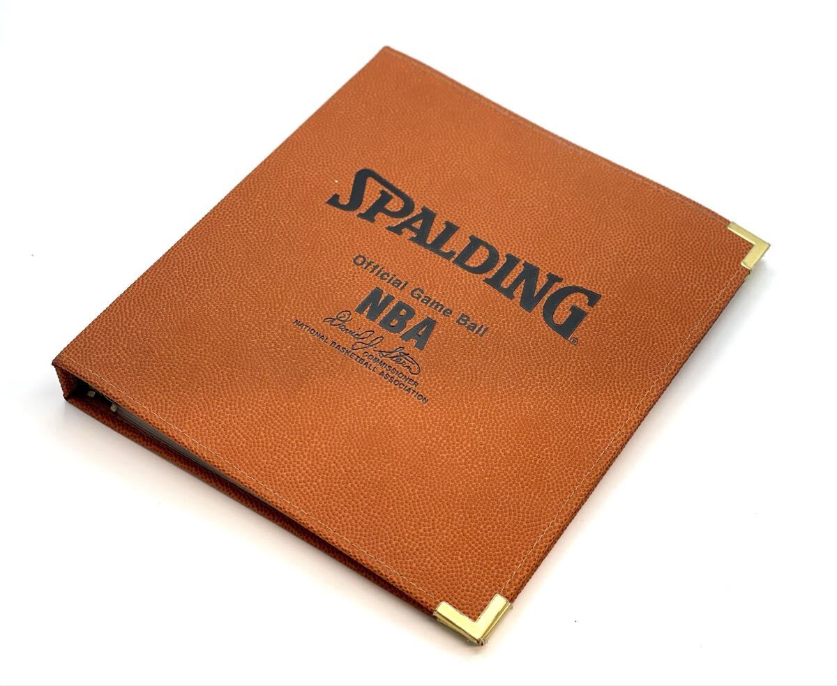 NBA SPALDING スポルディング カード バインダー ファイル カードケース バスケットボール素材■兵庫県姫路市から R 26-498