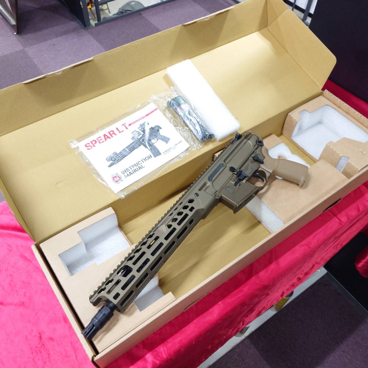 【中古美品】APFG MCX SPEAR LT 13.1in Carbine GBB ガスブローバックガン