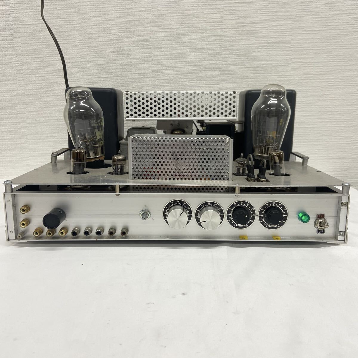 真空管アンプ 自作 トランス TAMRADIO TYPE F-2004 / SOVTEK 300B 東芝 12BHZ 12AX7 など オーディオ機器 通電確認済み