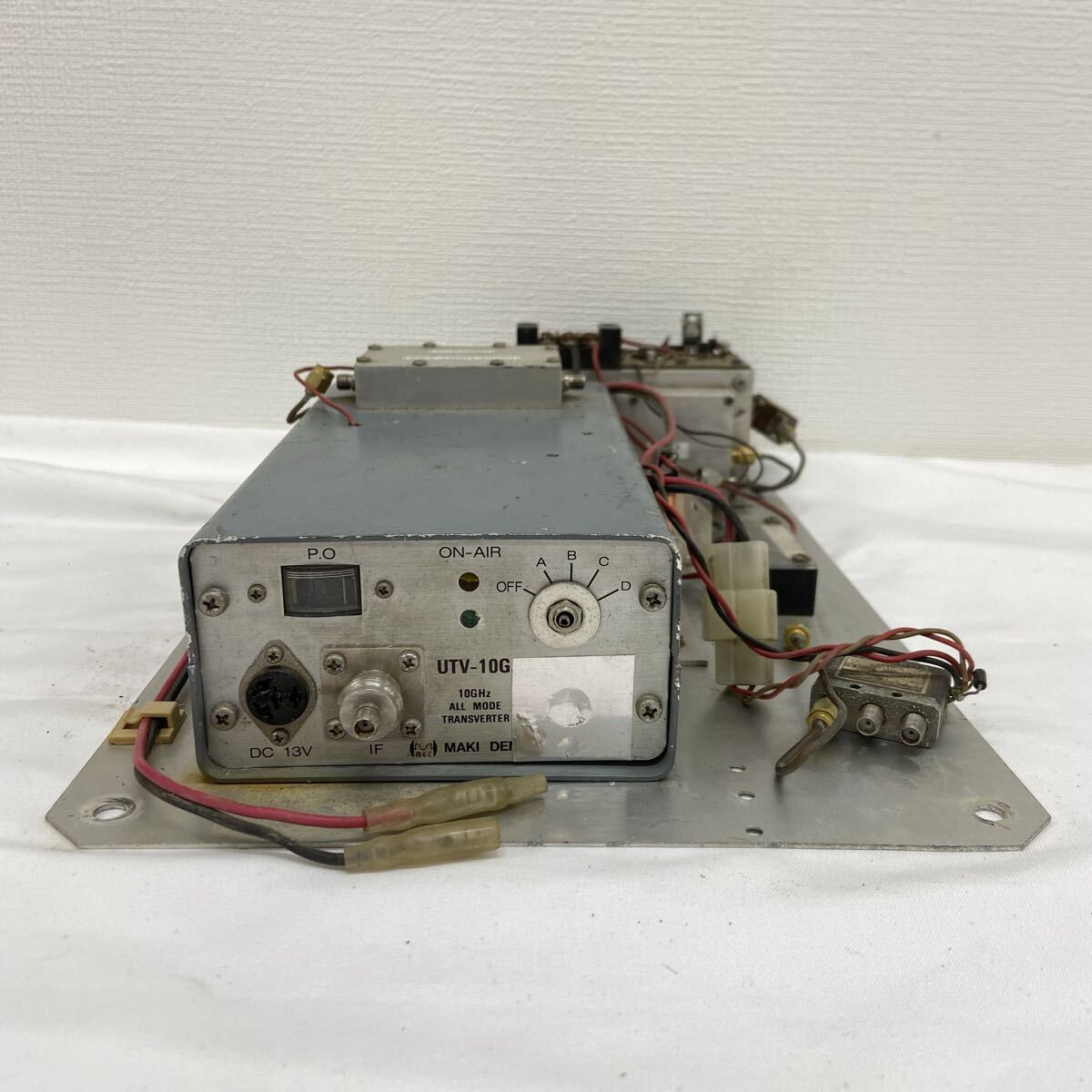 マキ電機 MAKI DENKI UTV-10G 10GHz トランスバーター アマチュア無線 自作 現状品