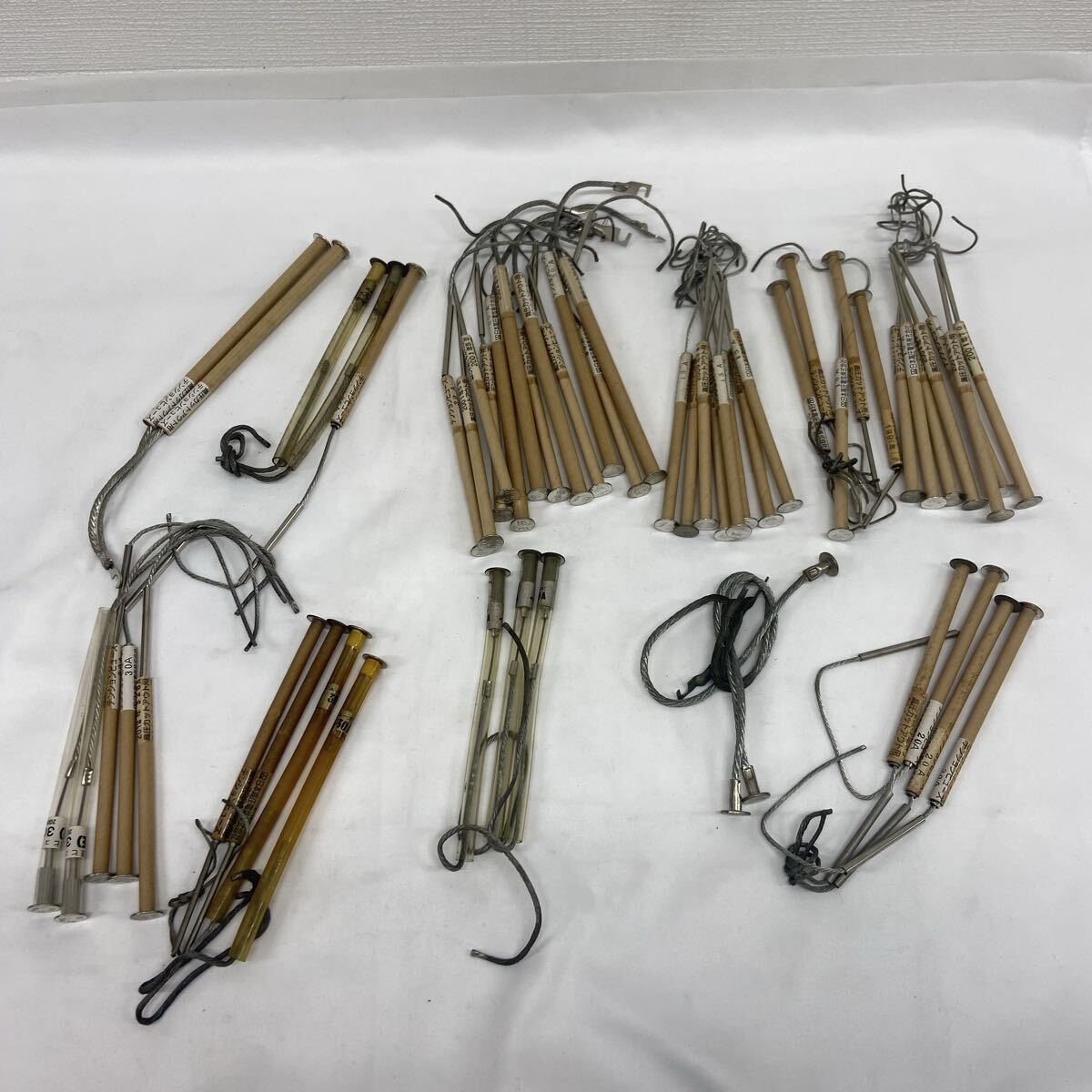 日本高圧電気 高圧カットアウト用 テンションヒューズ 54本 まとめて 10A/15A/20A/30A/50A 電気設備 資材 部品取り 現状品