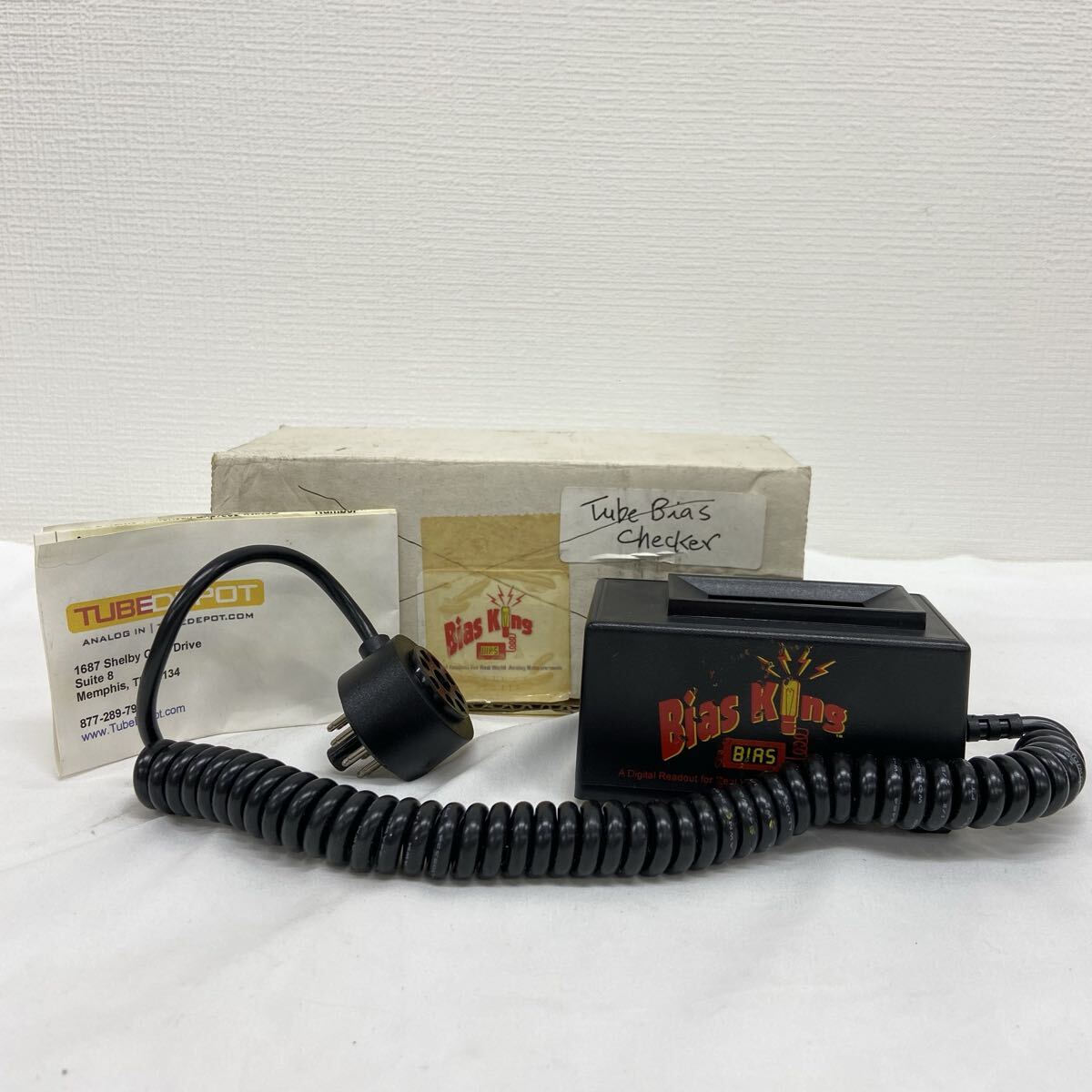 バイアスキング bias king チューブテスター 真空管ギターアンプ 箱付き 現状品