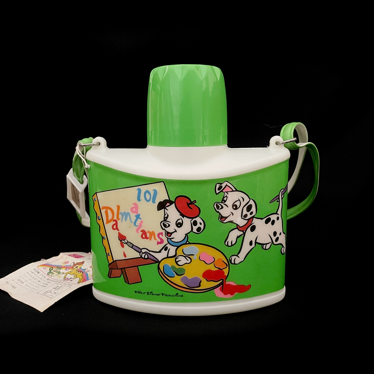 未使用品！当時物！Disney「101匹わんちゃん」象印の水筒（緑）ワイド 650ml /ディズニー/昭和レトロ/グリーン