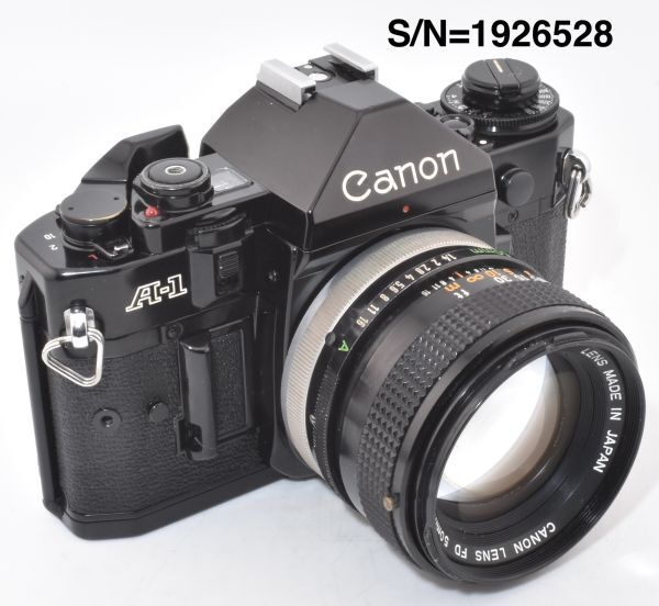 【機能確認済/P.S.A機能NG】CANON A-1 +FD 50mm f1.4 S.S.C.(1926528_J10)