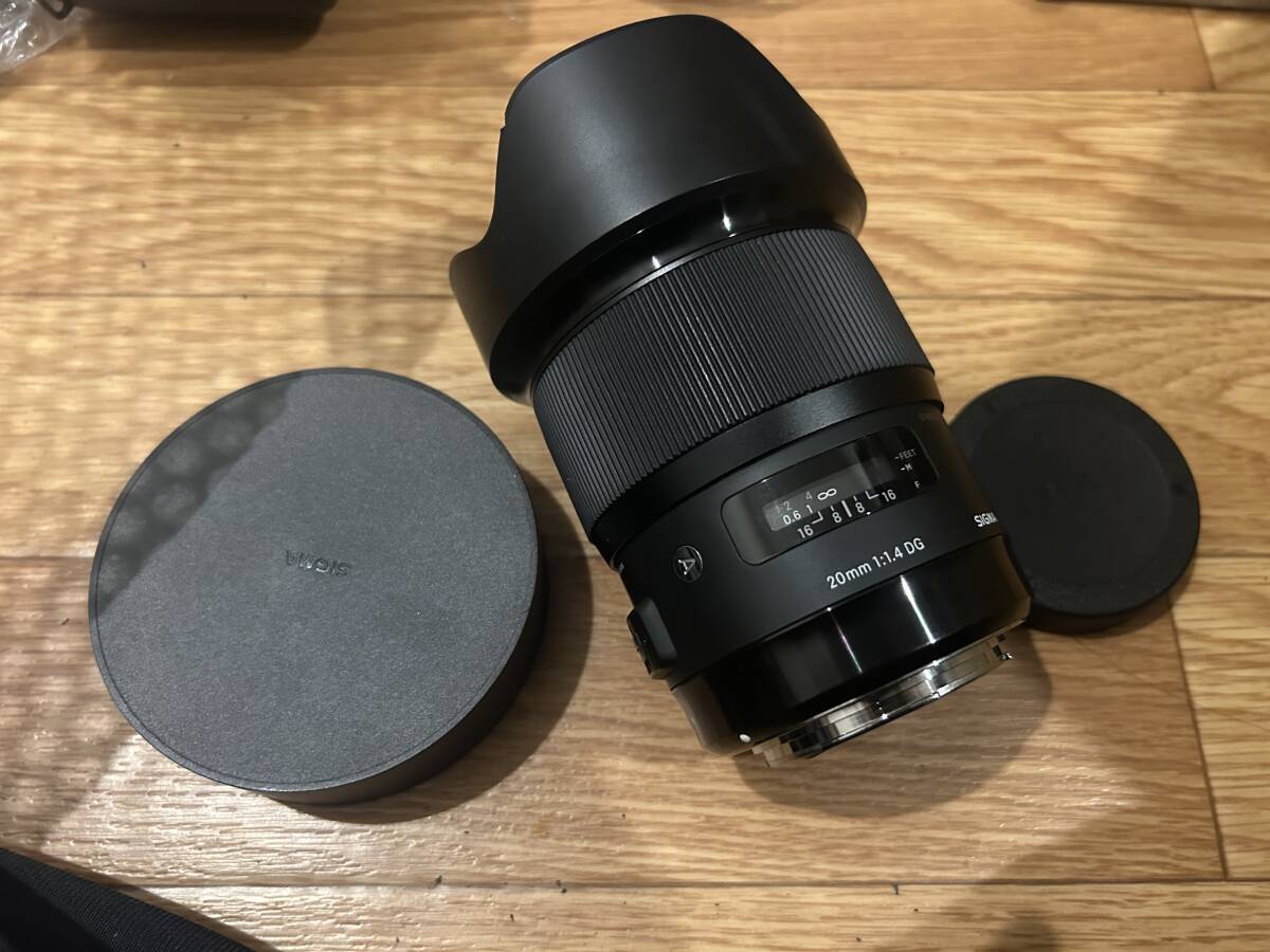 Sigma 20mm F1.4 DG HSM Art キャノン Canon シグマ 動作品