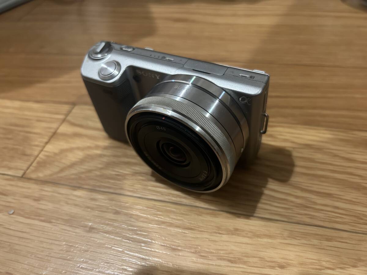 SONY ソニー α NEX-5 E 16mm F2.8 レンズズームキット ジャンク