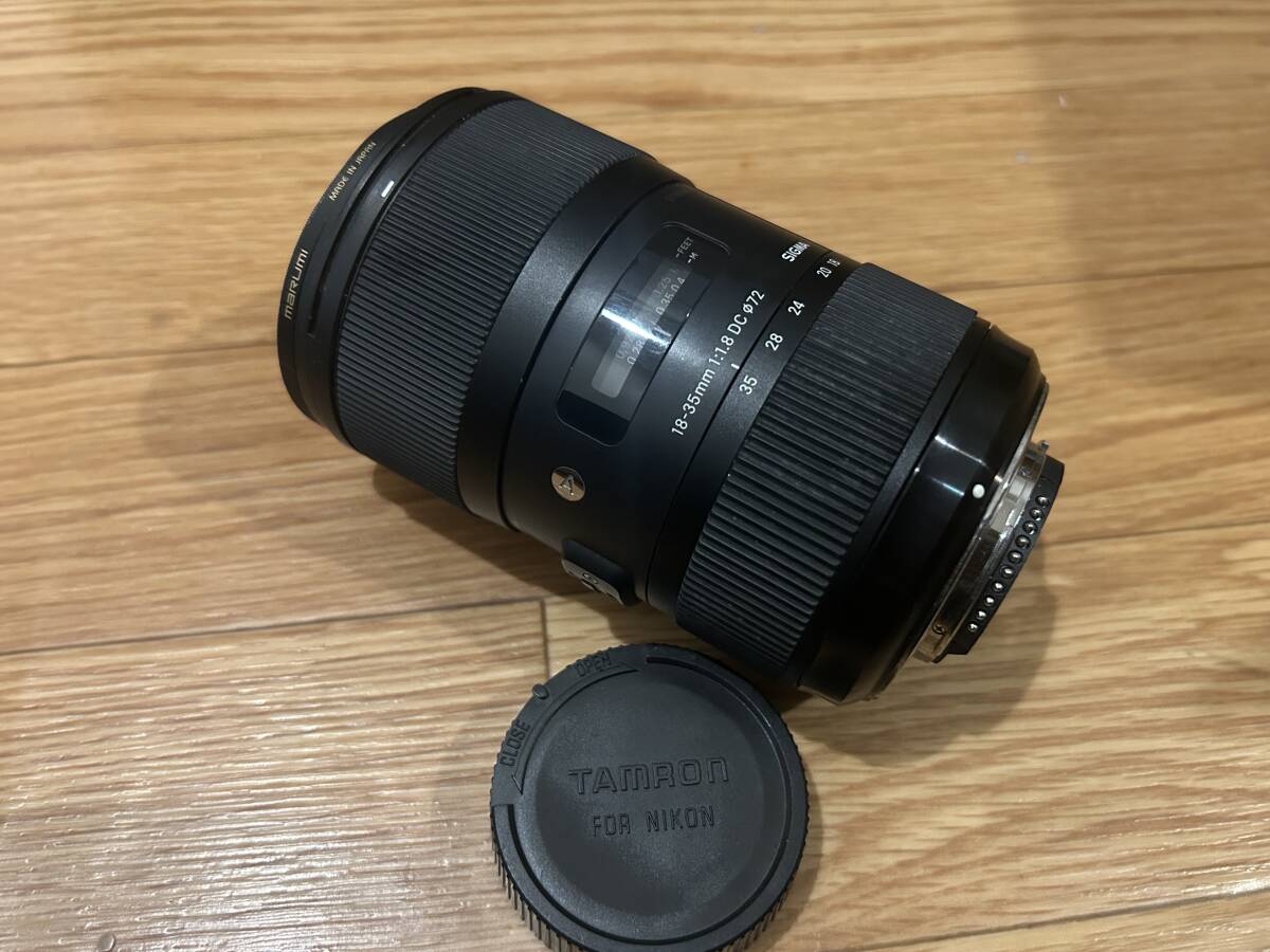 SIGMA 18-35mm 1:1.8 DC カメラ レンズ シグマ ニコン Art ジャンク