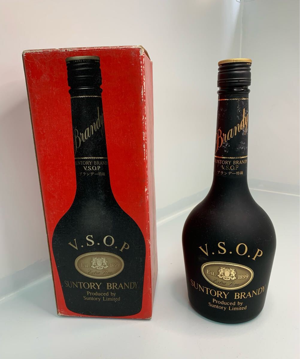 1円スタート 20873 未開栓　SUNTORY ブランデー BRANDY VSOP 古酒 サントリー V S O P お酒 40% 660ml