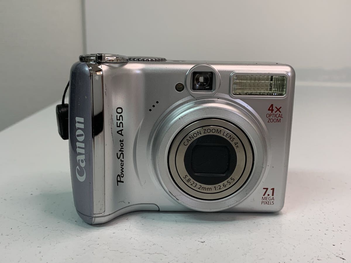 1円スタート 3104 Canon キャノン デジカメ コンパクトデジタルカメラ PowerShot A550 パワーショット コンデジ PC1230