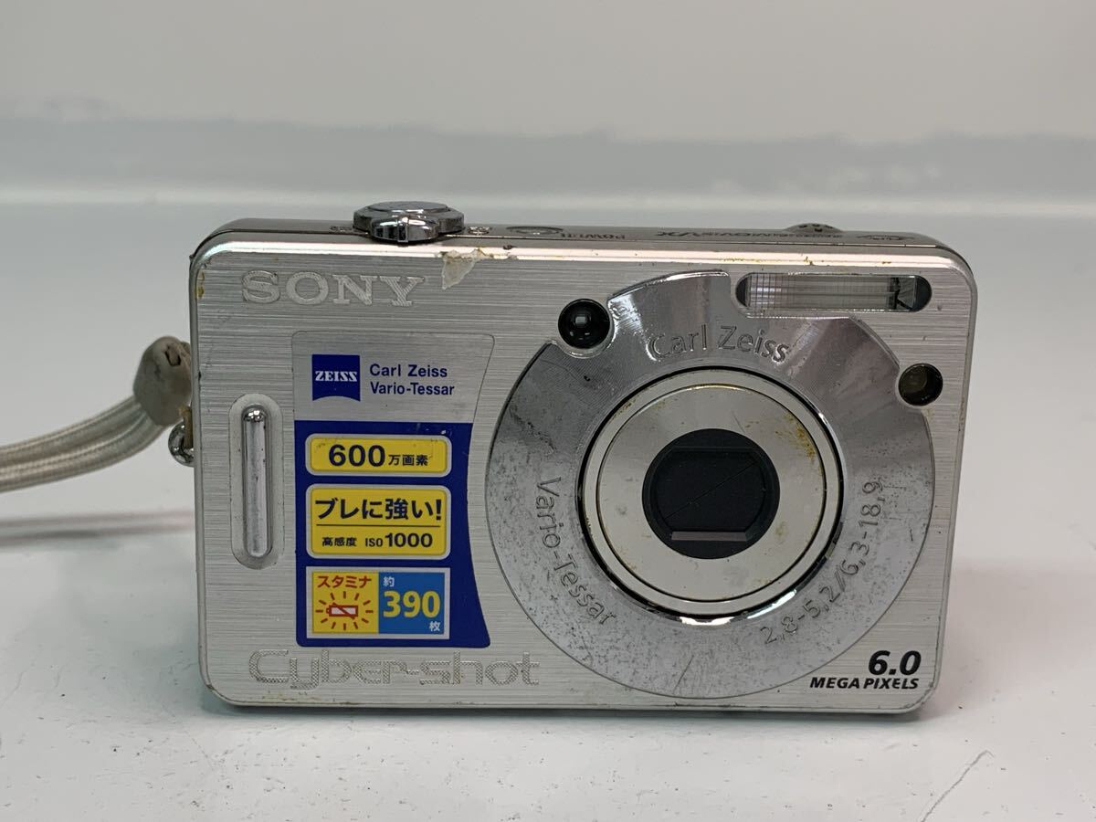 1円スタート 3084 SONY ソニー Cyber-shot サイバーショット コンパクトデジタルカメラ DSC-W50 デジタルカメラ デジカメ コンデジ