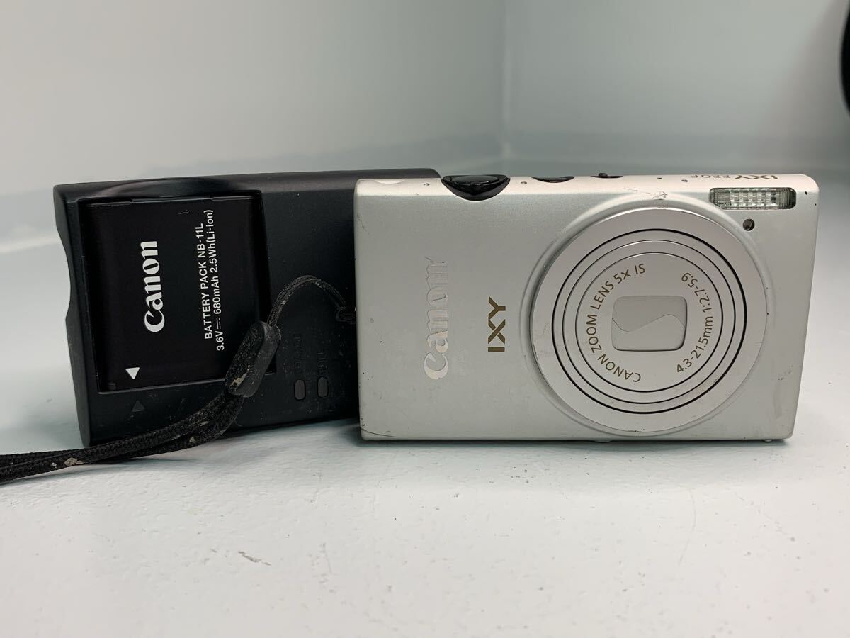 1円スタート 3092 Canon IXY 220F PC1733 キャノン コンパクトデジタルカメラ デジカメ 充電器付き イクシー カメラ 家電 デジタルカメラ